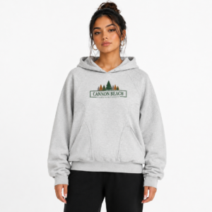 Cannon Beach Heritage oversized zip hoodie