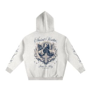Saint Veritas Jesus Is King oversized casual hoodie