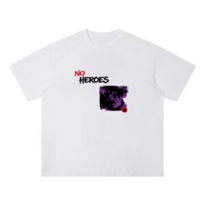 Anarchy No Heroes Boxy T-Shirt
