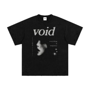 VOID frayed streetwear t-shirt