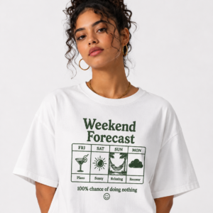 Weekend Forecast Graphic T-Shirt