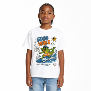 RAVYNX Chill Croc kids cotton t-shirt