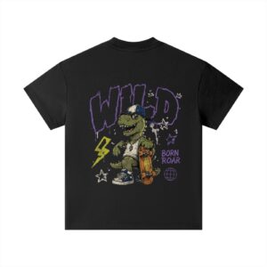 RAVYNX Born To Roar Pure Cotton Essential Kids T-Shirt
