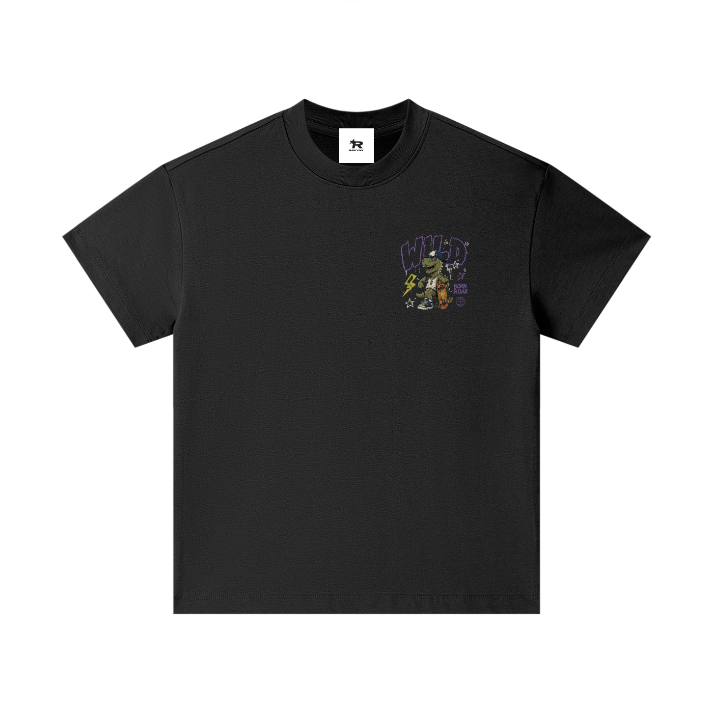 RAVYNX Born To Roar Pure Cotton Essential Kids T-Shirt pure cotton essential kids t shirt