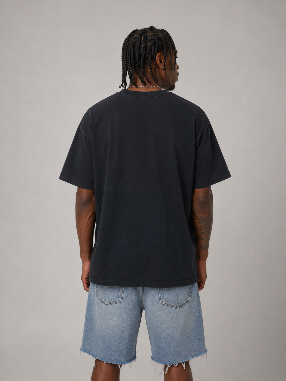 heavyweight vintage washed frayed t shirt heavyweight vintage washed frayed t shirt