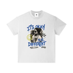 RAVYNX Born Different Pure Cotton Essential Kids T-Shirt