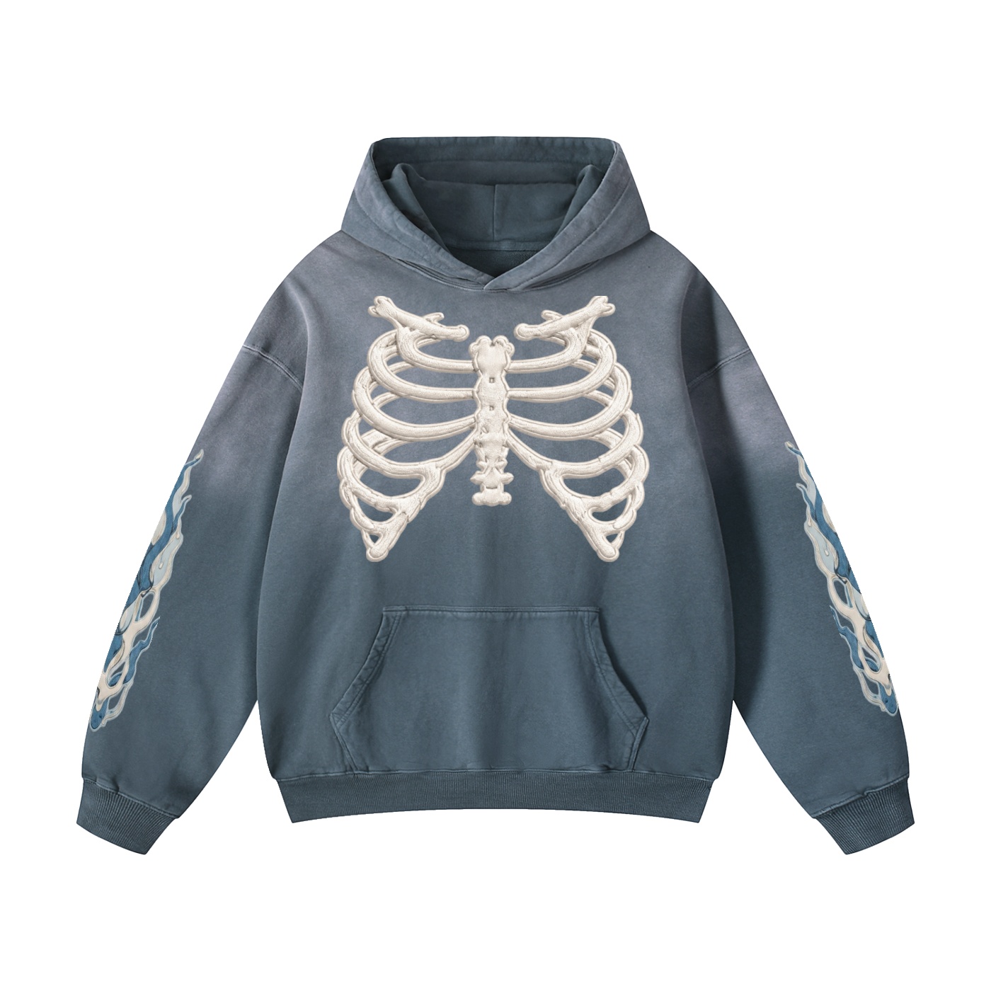 heavyweight sunfade oversized hoodie