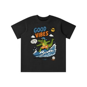 RAVYNX Chill Croc kids cotton t-shirt