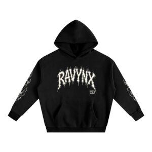 Ravynx “Somewhere Between oversized hoodie
