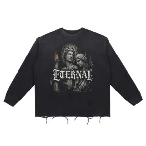 RAVYNX Shadow Saints oversized crewneck sweatshirt