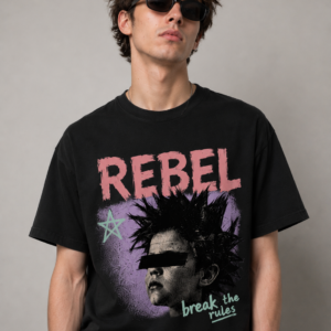 Rebel Punk Boxy T-Shirt