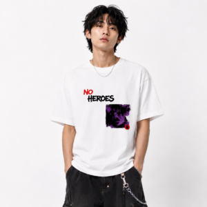 Anarchy No Heroes Boxy T-Shirt
