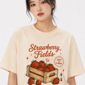 Strawberry Fields Graphic T-Shirt