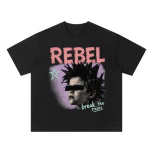 Rebel Punk Boxy T-Shirt
