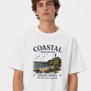 Graphic Tee – “Coastal Northbound”