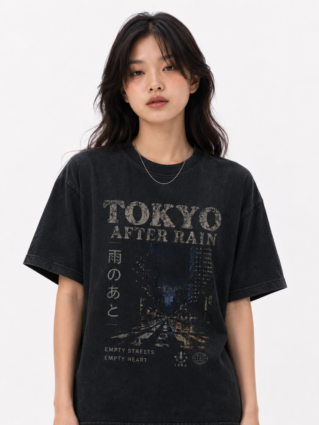 heavyweight vintage washed frayed t shirt heavyweight vintage washed frayed t shirt