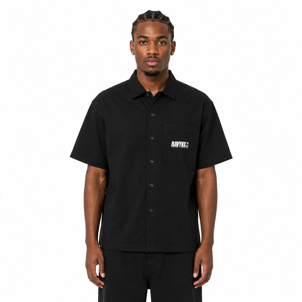 unisex boxy patch pocket short sleeve shirt unisex boxy patch pocket short sleeve shirt