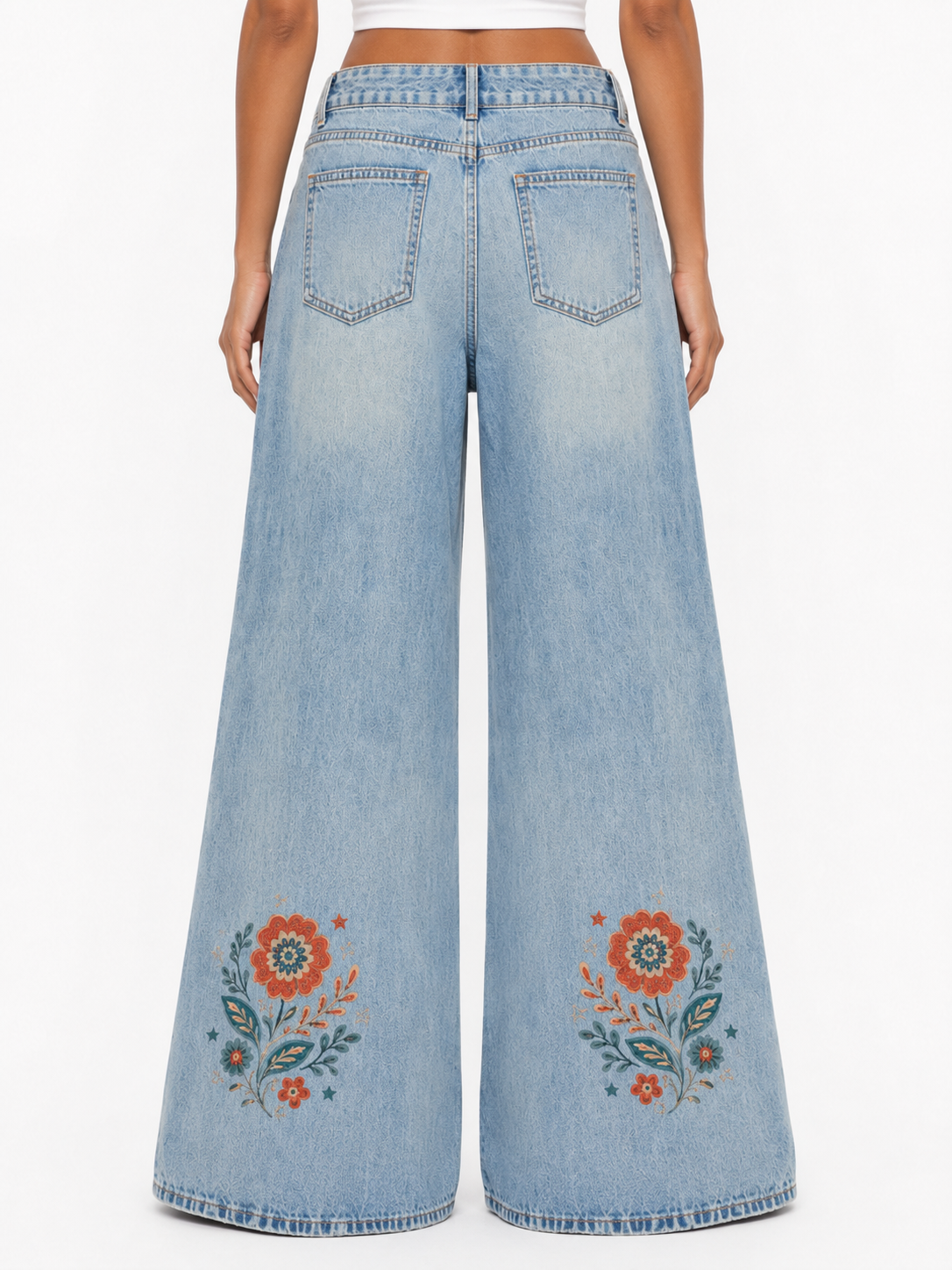 women’s vintage wash wide leg jeans women’s vintage wash wide leg jeans
