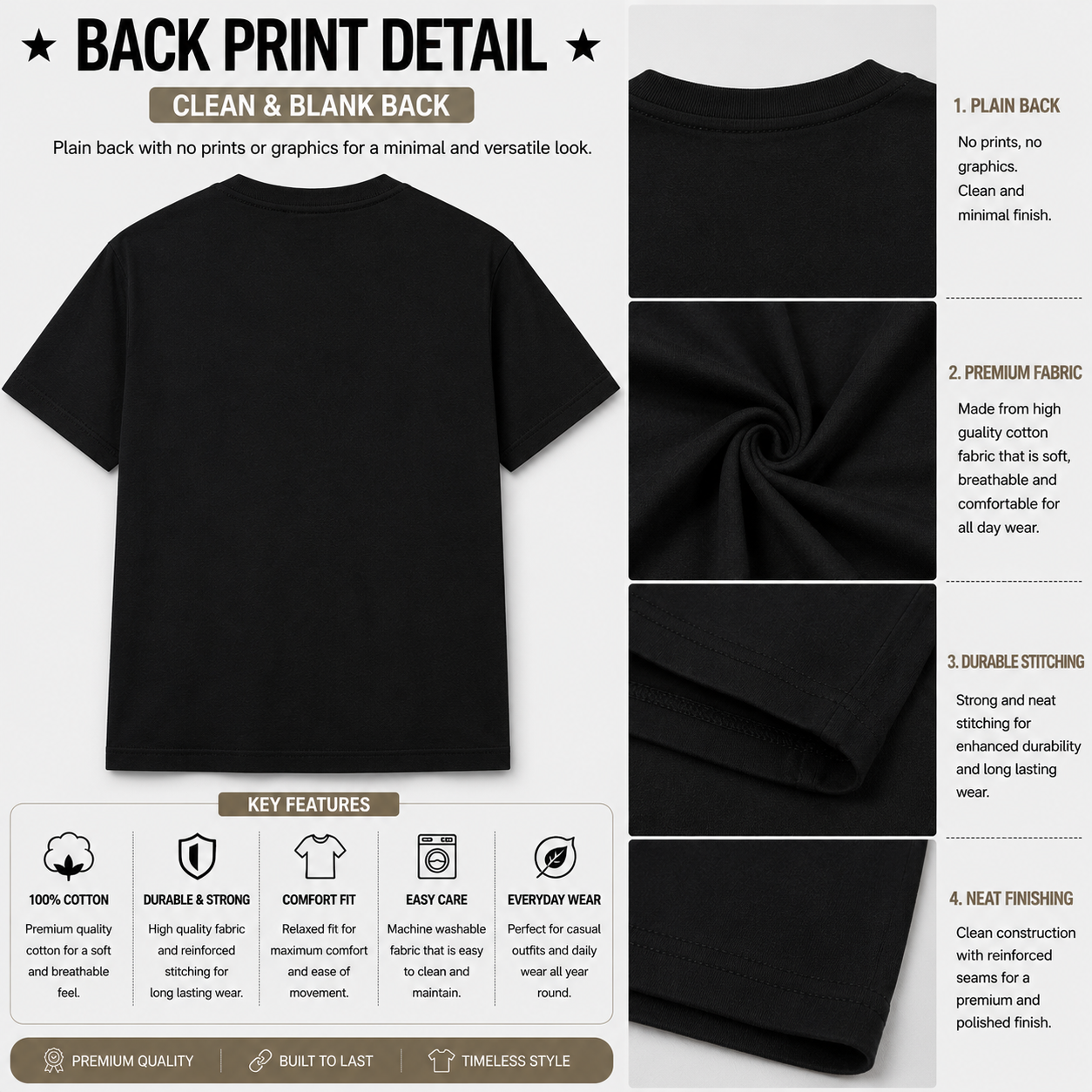 unisex pure cotton t shirt unisex pure cotton t shirt
