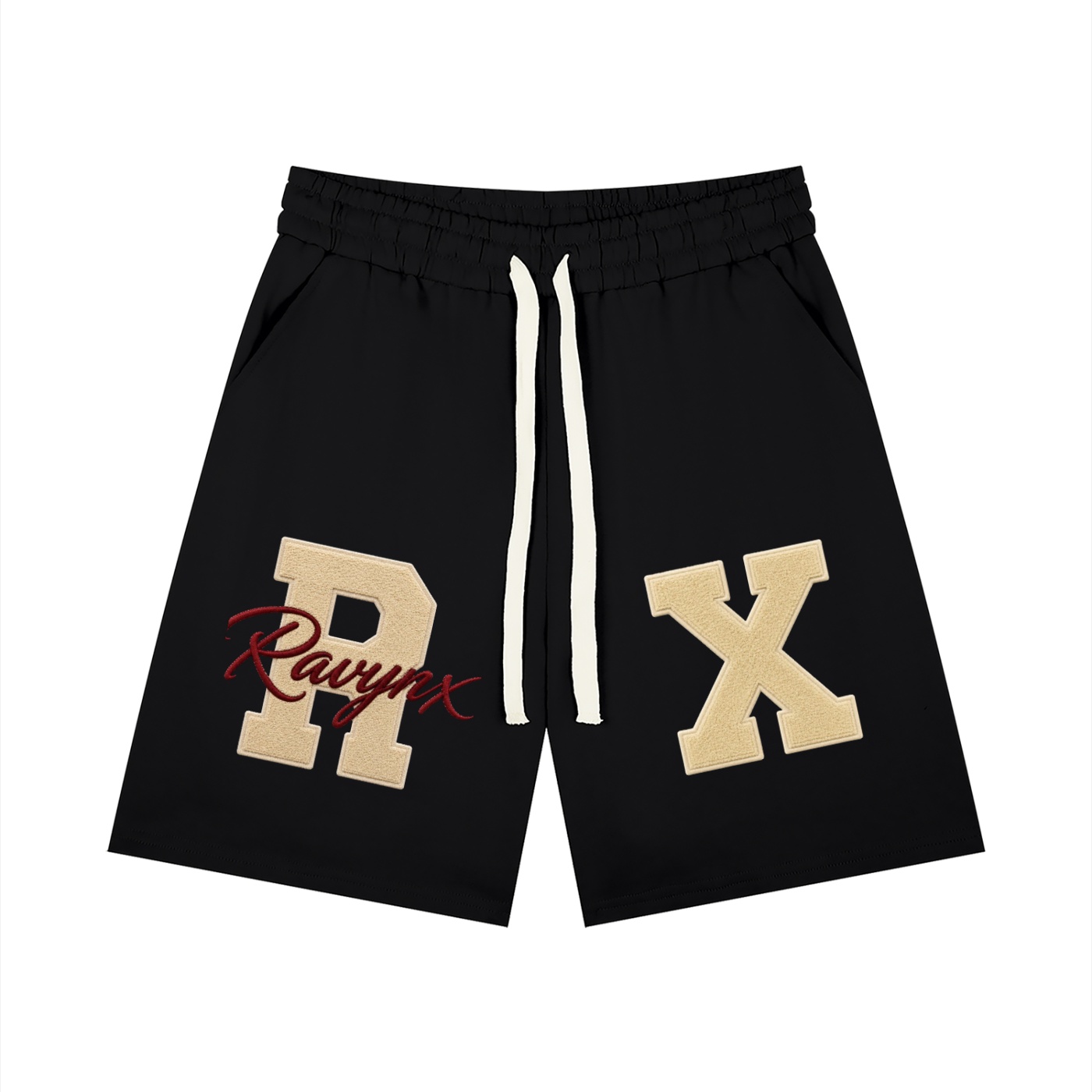 men’s loose fit drawstring shorts