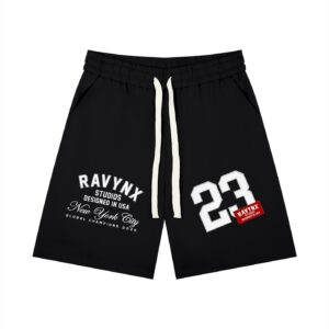 men’s loose fit drawstring shorts